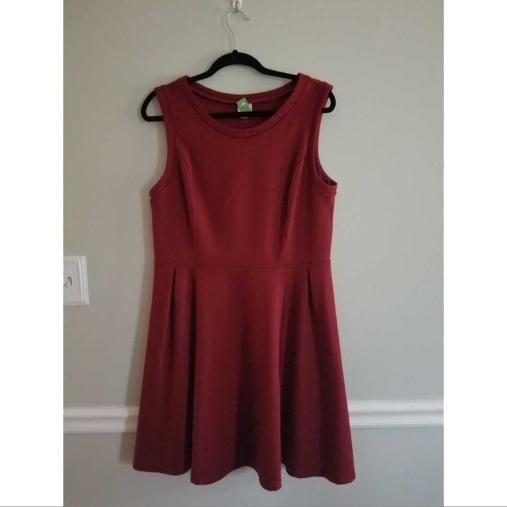 Merona Oxblood Red Dress XL